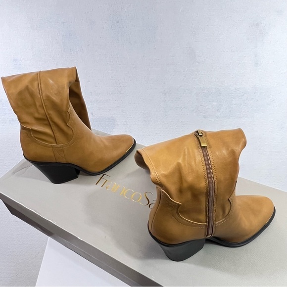 Franco Sarto Women's glenice Knee High Boots Size 9.5 In DESERT CAMEL New - Picture 5 of 12